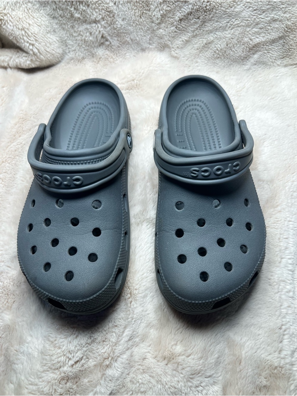Crocs Gray womens size 9 or mens 7